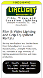 Mobile Screenshot of filmandvideolights.com